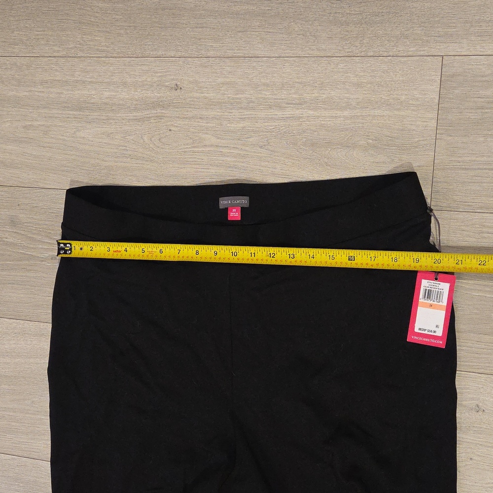 NWT Vince Camuto Essentials Pants In Black - Picture 5 of 5
